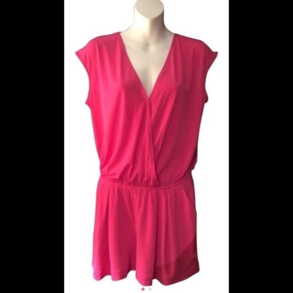Pink BCBG romper